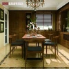 Modern furniture dining room wood table chair set dining set room furniture