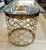 Import Modern furniture gold color stainless steel coffee table end table from China