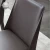 Import modern industrial style home use dining chair high quality luxury metal legs leather dining chair from China