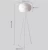 Import Modern wedding decoration handmade LED Goose Feather Tripod Standing Floor Lamp from China