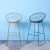 Import morden design dubai wedding party used hot sale good quality  china metal bar chair loft rebar stool chair for bar furniture from China