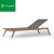 Import Morden Swimming Pool Chair Sun Lounger Wooden Beach Chair Padded Chaise Lounger for Outdoor Furniture from China
