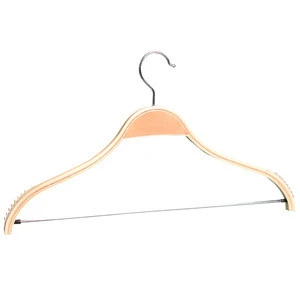 Multi color top selling kid clothing hanger solid wood adult mens clothing womens clothing hanger