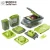Import Multi kitchen helper vegetable dicer machine as seen on tv magic chopper slicer from China