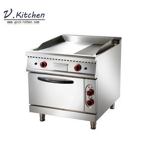 multifunction popular high quality commercial stainless steel  kitchen equipment restaurant 6 burner commercial gas range