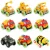 Import Music Electronic Toys Cute Bee Fire truck Stunt Automatic Flip Electric Stunt Car Children&#x27;s Toys from China