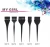 Import MY GIRL Black Magic Hair Color Comb, Soft Plastic Dye Hair Comb from China