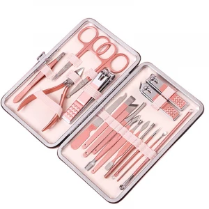 Nail Clipper Set stainless steel cuticle trimmer manicure tool set nail file nail clippers manicure set