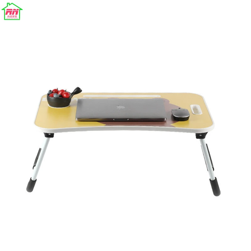 Natural Adjustable Laptop Stand Up to Folding Bed Table laptop wooden bed table