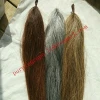 natural black 90cm horse tail hair extension fake horse tail with loop or cap horse racing