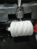 Needle felting wool fiber for craft