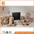 Import New  China Luxury Leather hotel bedroom Sets from China