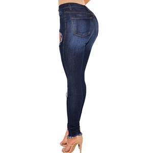 New Arrival  hot sale women skinny jeans  made in China