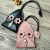 Import New Arrival Monster Design Cute Monster Key Holder Leather Wallets other wallets holders Woman from China