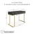 Import New Arrival Simple Modern Style Wooden White Computer Desk from China