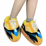 New arrival SoleSlip  aj  plush sneaker yeezy slippers One Size Fits All sneaker plush slippers