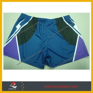 New but hot sales OEM rugby wear / cheap rugby short/ Rugby shorts for team, no MOQ