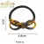 Import New coming acetate bowknot decorative hair accessories women cellulose acetate elastic hair band from China