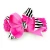 Import New Crochet Baby Girl Headband With Zebra Hair Bow from China
