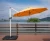Import New Design 3.5M Round Metal Cantilever Outdoor Sun Garden Parasol Umbrella from China