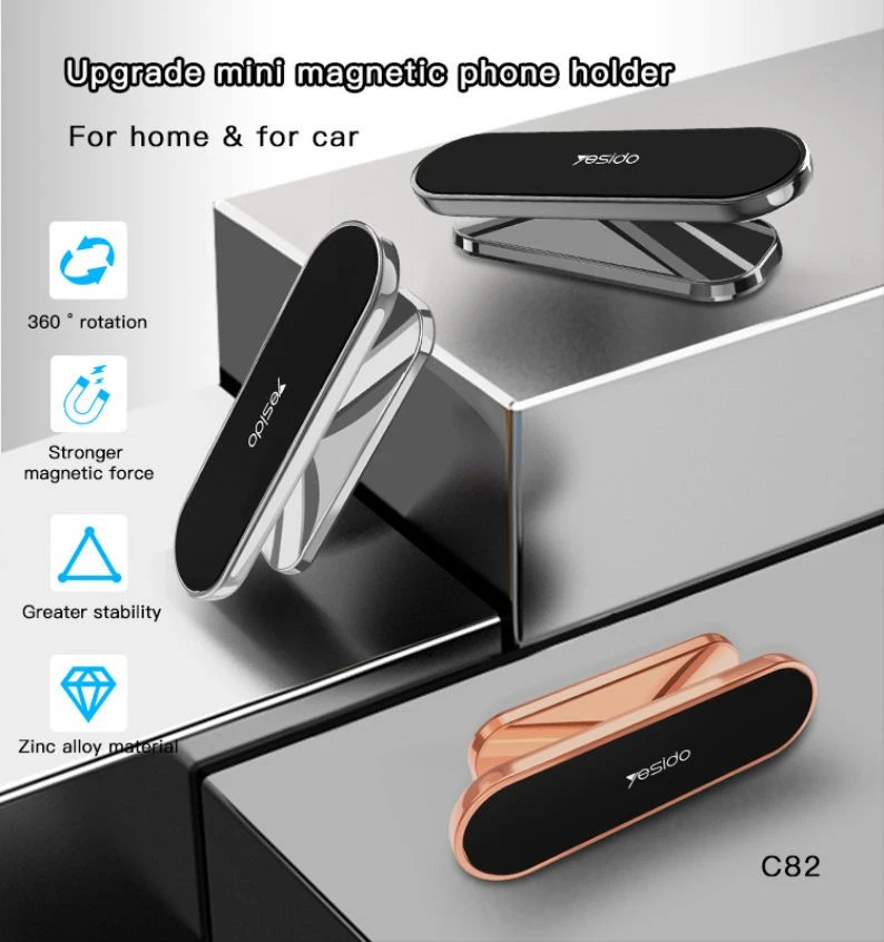 New Design  Cell Phone Mini Magnetic Mount Bracket  Magnets Car Mobile Phone Holder