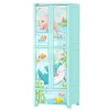 New Design Fashion Folding Cabinet Kids Storage Box Baby Plastic Drawer