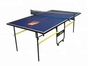 New Design MDF Foldable And Movable Table Tennis Table ping pong table for kids