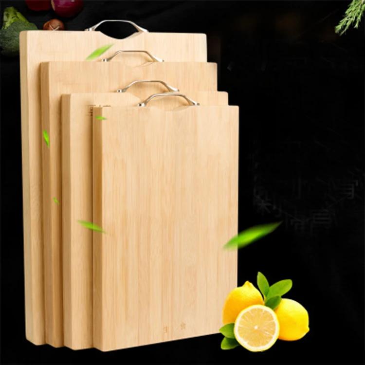 New design rectangle strong bamboo chopping board natural wood cutting boards