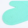 New design wholesale double silicone rubber oven mitts