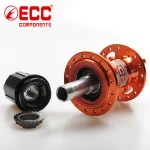 New ECC wholesale mtb bicycle hubs with magnetic star ratchet system disc brake alloy hubs