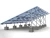 Import New Energy Solar PV Panel Ground Mounting Rack System Steel Photovoltaic Mounting Bracket Solar Panel Structure from China