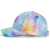 Import New Fashion Female Tie Dye Cap Multicolor Print Baseball Cap Outdoor Streetwear Summer Hats from China