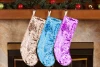 New Fashion Sequin Sew Christmas Stocking Christmas Stockings In Bulk