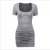 Import New Fashion Sexy Hollow out Backless A Line Short Sleeve Mid-length Dress Comfortable Casual Dress from China