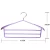Import New hanger ideas 2018 multi layer outdoor clothes PVC coated wire hanger for laundry from China