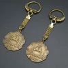 New manufacturers custom metal keychain custom gift keychain key