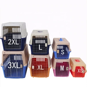New model ABS+PP materials pet air cage size S multi-model optional pet carrier