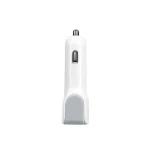 new products 2021 unique 0.8A mini usb car charger 2port Portable car charger led car charger adapter