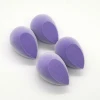New Purple Velvet Microfiber Makeup Sponge For Cosmetic Puff+Case