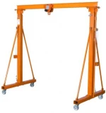 New type hand push steel mini mobile tower gantry crane