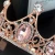 Import Newest Design Girls Elegent Tiaras Crystal Pageant Wedding Pink Rhinestone Crown from China