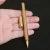 Import newest space bullet brass Pen with engraved logo from China