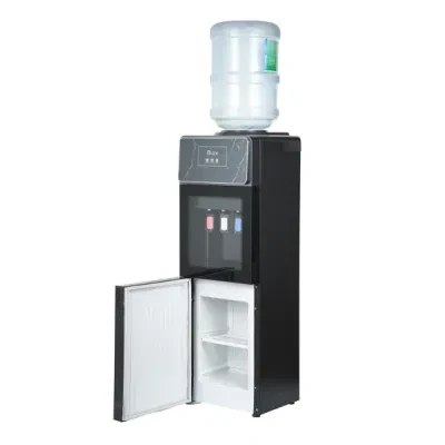 NF197 Big Size Glass Door Water Dispenser with 3taps Hot Cold Warm Compressor Cooling Water Cooler