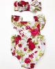 nice floral printed newborn infants baby romper with headband