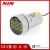 Import NIN 22mm round crystal membrane digital display thermometer indicator signal light temperature meter from China