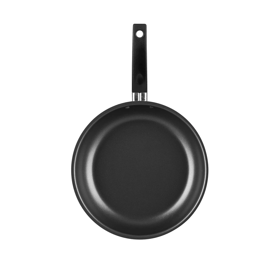 Non stick aluminum frypan N28 non stick grill pan fry pan high quality with bakelite handle