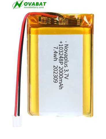 NOVA 103248 3.7V 2000mAh lipo rechargeable battery IEC62133 BIS CB Wholesale price high quality