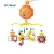 Import Nukied newest fashion cheap plastic baby ring bell hanging bed rattle for kids educational toys from China