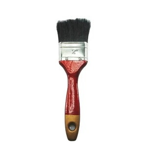 Nylon Hair Artist Painter Oil Color Natural Bristle Round Paint Brush