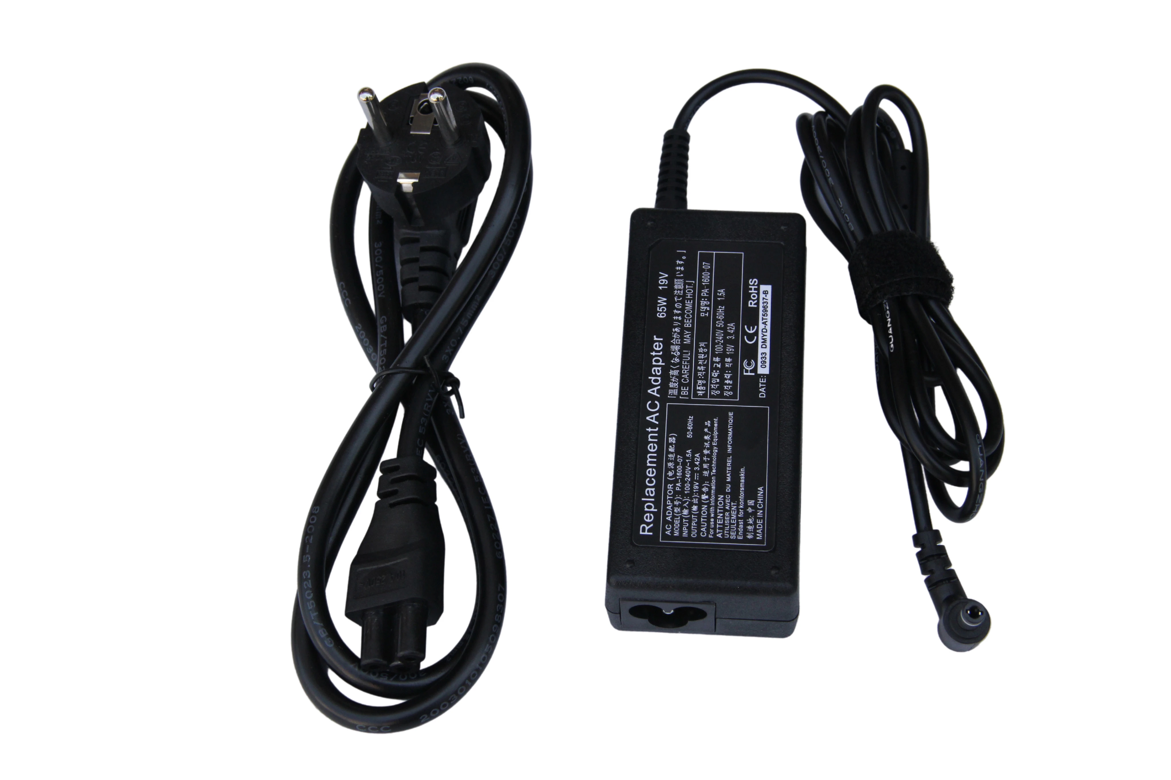 OEM AC DC Power Adapter 65W 19V 3.42A Portable Laptop Charger for Lenovo
